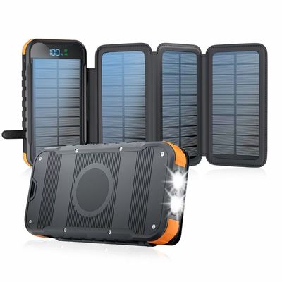 качество  Multifunctional Mah Solar Powerbank Power Charger Wireless Charging Power Bank 16000 Station Fast Charging Support Customization For Outdoor завод